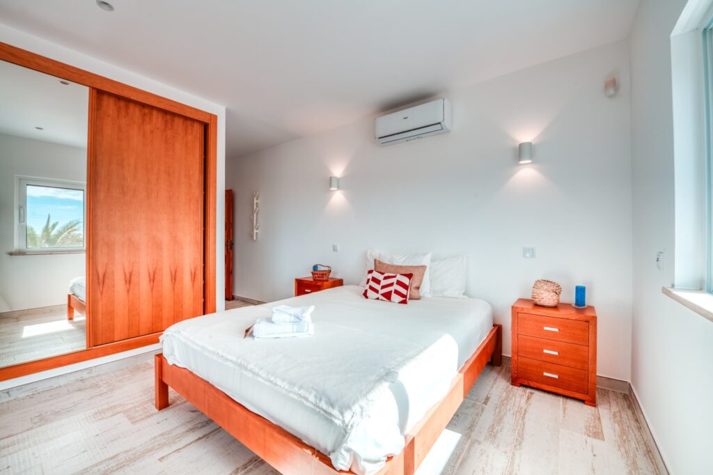 View of Avignon bedroom showing furniture