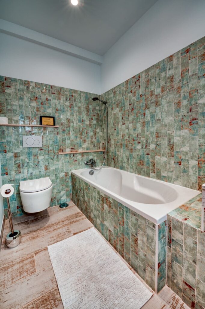 View of Lyon bedroom bathroom