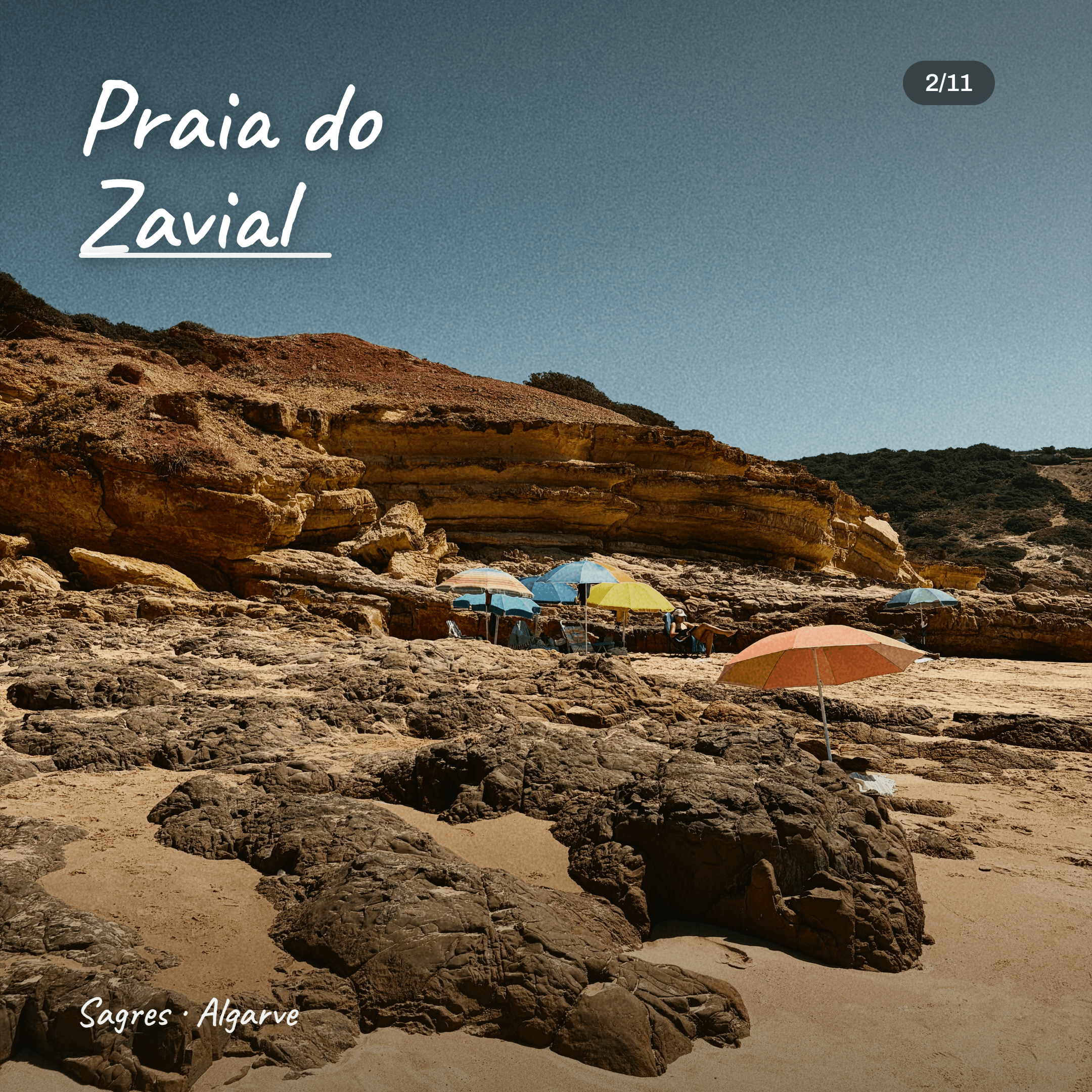 praia do zavial stunning